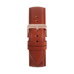 Classic Leather with Rose 22MM